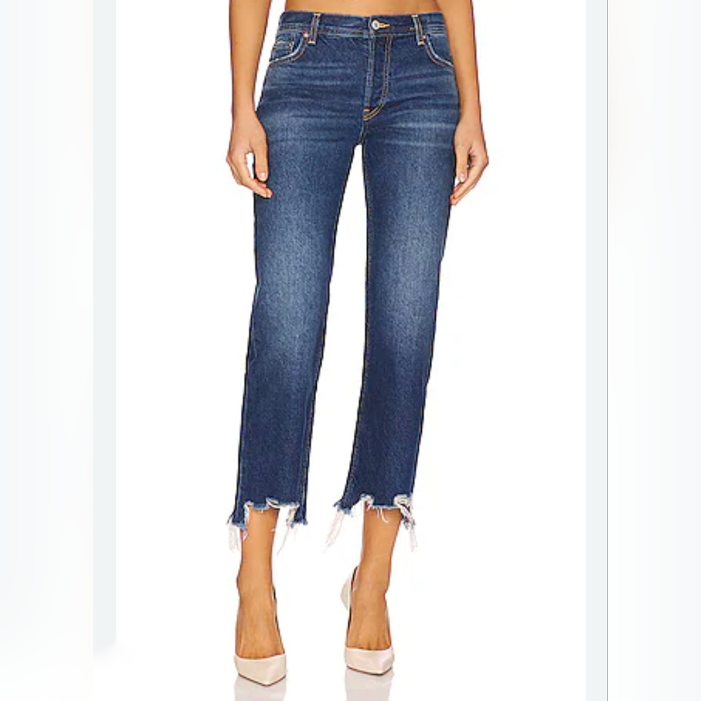 Frame Denim Le High Straight Reverse in Northern Size 27